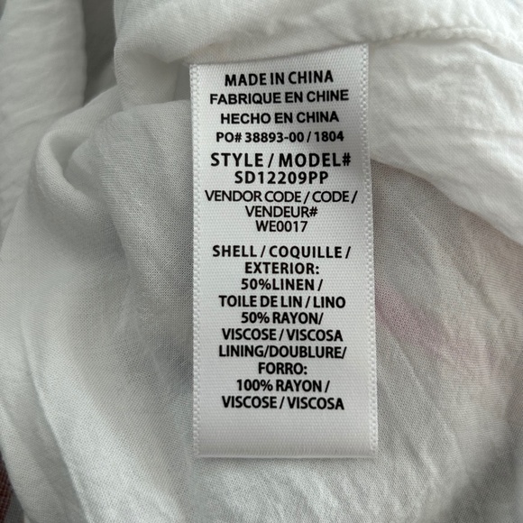 Spendid Arco Iris Striped Linen Blend Maxi Dress - Picture 11 of 16